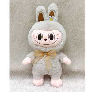 Gantungan Kunci Boneka Labubu Gantungan Kunci Tas Labubu The Monsters Exciting Macaron Labu-Labu