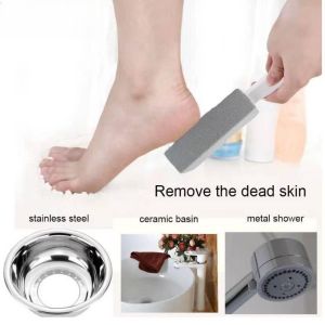 3Pcs Water Toilet Bowl Natural Pumice Stone Cleaner with Long Wand Efficient Cleaning Pumice Sticks