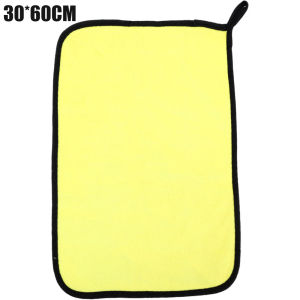 Upgraded 5Size Thickened Microfiber Towel Double-Sided Coral Velvet Car Wash Towel Strongly Absorbent Car Interior Exterior Cleaning Cloth