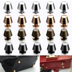 GOLDVAULT 10set/bag 10/12mm DIY Leather Craft Metal Nail Cloth Button Round Head Screws Strap Rivets Solid Nail Bolt Bucket Dome