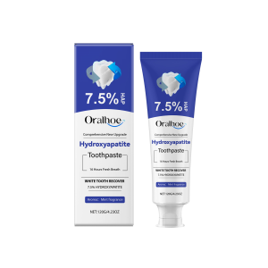 Oralhoe Teeth Brightening Care Toothpaste Gentle Gum Care Cleaning Tooth Stains Tartar Fresh Breath Toothpaste