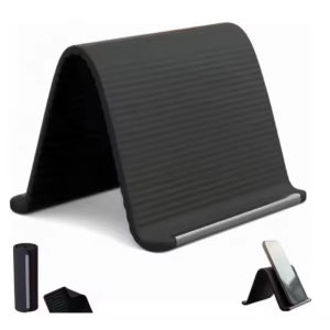 Foldable Silicone Holder Anti-Slip Flexible Stand for Phones Tablets and Laptops Portable Lazy Stand