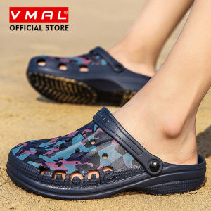 VMAL Sandals for Men Summer Slippers Shoes for Men Outdoor Wading Sandals Soft Beach Antiskid Sports Mens Slippers Suitable for Men Women and Boy Girl Size 31-45