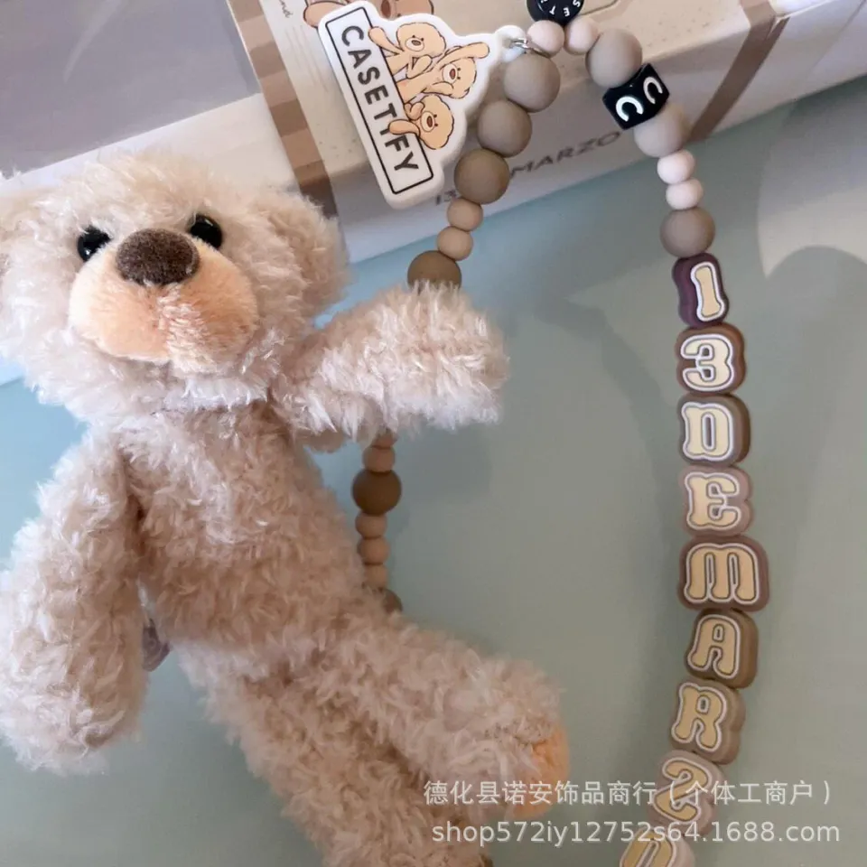 Original] CASETIFY New MARZO Little Bear Hug Phone Chain Crossbody