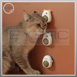 Hanging Catnip Spinning Ball Toy