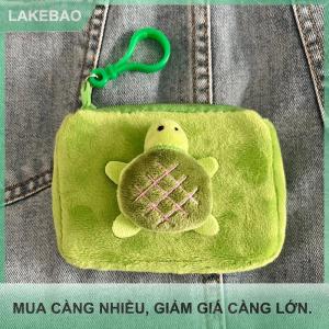 【LAKEBAO】 Sang trọng Rùa đồng xu tiền túi Tai nghe tổ chức túi mini ví ví sinh viên Ba lô mặt dây chuyền sang trọng Keychain quà tặng trang trí