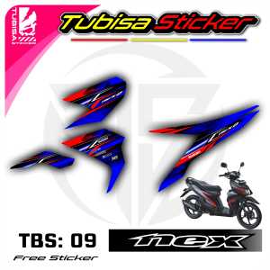 Sticker Striping Suzuki Nex 2 - Stiker Striping List Variasi Motor Nex 2. TBS.SF.09