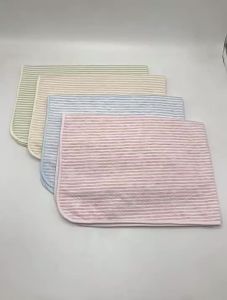 Socone Infant Waterproof Changing Diaper Mat Ecological Cotton Breathable Washable Reusable Mat