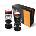 2PCS Led H4 Y7D Mini Projector - Mini Projie H4 Y7 Super Terang 200W LED Lens Original Sangat Terang. 