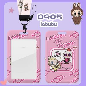 Cute Labubu Lanyard for Keys Neck Strap ID Card Badge Holder Cell Phone Strap Key Chain Key Holder Key Rings Accessories Gifts
