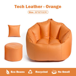 S9 Waterproof Bean Bag Lazy Sofa Tatami Seat Cushion Beanbag Dining Room Bedroom Comfort Chair / Fireheart