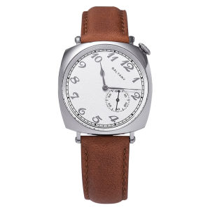 Baltany 1921 Salmon Watch Homage Sub-Second ST1701 Luxury Square Case Sapphire Crystal Automatic Mechanical Wristwatch For Men