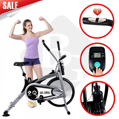 B&G Fitness จักรยานนั่งปั่นออกกำลังกาย จักรยานบริหาร Air Bike รุ่น BG 8701 ( เครื่องออกกำลังกาย ออกกำลังกาย อุปกรณ์ออกกำลังกาย )
