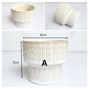The Leaferie Petit Pots (Series 16) small mini plant pots. flowerpot . flower pot planter  planters