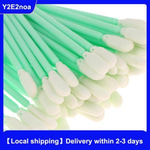 Y2E2noa 857D-D Print Head Clean Swab Stick 100PCS for DX4/DX5/DX7/TX800/XP600 Sponge Foam Printer Head/Keyboard/Optical Lens Cleaning 1.7mm Head Length 6mm Head Width 5mm Head Thickness 100% New & High Quality