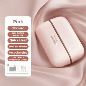 SG(Ready Stock)Convenient magnetic hand warmer USB charging power supply intelligent constant temperature rapid heating