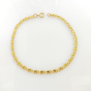 Lắc tay titan họa tiết lấp lánh mắt xích xoắn ốc khóa tròn không gây dị ứng hjhjshoptrangsuc