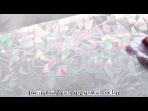 Home Decor DIY 3D Sticker Window Door Film Decorative Glass Film