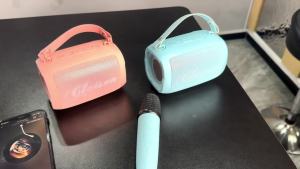 影巨人唱歌k歌话筒音响麦克风一体手持蓝牙无线小音箱儿童家庭ktvShadow Giant nyanyian mikrofon karaoke mikrofon audio pegang tangan bersepadu bluetooth pembesar suara kecil tanpa wayar KTV keluarga kanak-kanak