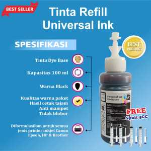 Tinta Refill Canon IP2770 IP2870 MP237 MP287 Mg2570s free suntikan
