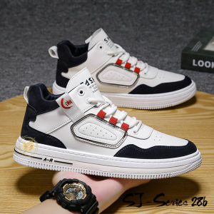 [MONA] Sepatu Boots Sneakers Pria Bertali Model Trendy Kualitas Premium -286