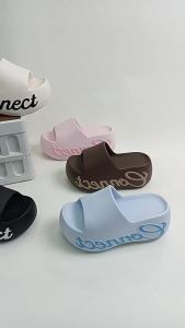 [Free Shipping] 2026 Summer New EVA Thick-Soled Flip-Flops For Women Beach Sandals Fashionable Outdoor Slippers