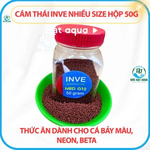 Cám thái Inve 3/5-5/8-G8-G12 Thức Ăn Cho các loại Cá Cảnh thuỷ sinh cá bảy màubetta