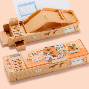 【Ready Stock】Password Kuromi Melody Cinnamoroll Pencil Case kotak pensil deformation automatic box multi-purpose