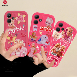 (Lokal Ready) PENGER Casing hp Infinix Hot 30i Note 12 G96 Hot 12 Play Hot 11 Play Hot 9 Play Hot 10 Play Smart 5 Smart 6  Smart 7 Hot 20S Kartun Princess Barbie Rose Boneka Kelinci Merah Soft Tpu Case