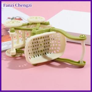 Fanzi Mini Shopping Cart Salesman Sample for Kid Pretend Play Toy Dollhouse Decoration