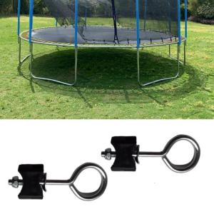 12pcs Practical Trampoline Stabilizing Bolts Easy Installion Engineered Fastening Systems for Safety Upgrades Use