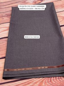 VẢI QUẦN TÂY NAM CASHMERE HÀNG - KHÔNG CO GIÃN - TRUNG CẤP