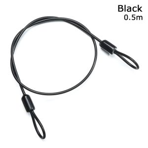 0.5/1/2Meters Bicycle Accessories Bicycle Lock Wire Cycling Strong Steel Cable Lock MTB Road Bike Lock Rope Anti-theft Security Safety