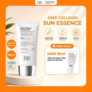 Kem Chống Nắng Collagen & Dưỡng Da Mịn Màng IMU Deep Collagen Sun Essence SPF50+ PA++++ 50ml – Kết Cấu Mỏng Nhẹ Thấm Nhanh Không Nhờn