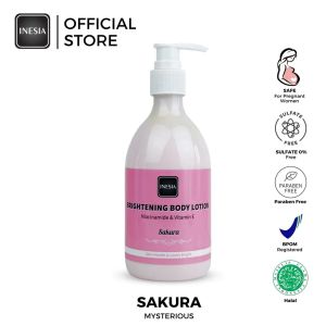 INESIA Whitening Body Lotion 300ml | Body lotion pemutih | BPOM | COD