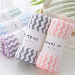 Khăn mặt Hàn Quốc lông cừu kẻ sọc cái mềm mại thâm hút Set khăn mặt 10 cái ưu đãi