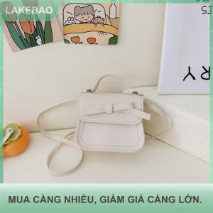 【LAKEBAO】 Thời trang Nhỏ Ví Túi xách tay cho bé gái trẻ mới biết đi trẻ em dễ thương Bow Messenger Túi Crossbody Túi Đồng Xu Ví duy nhất Vai Túi