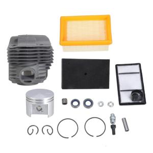 Complete Cylinder Piston Assembly Replacements for TS400 Concrete Cut Off Saw with Air Filter and Oil Seal Accessories