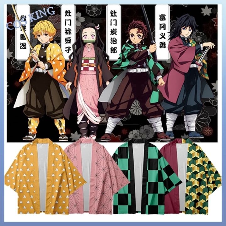 Cosking Anime Kimono Demon Slayer Kimetsu No Yaiba Kamado Nezuko