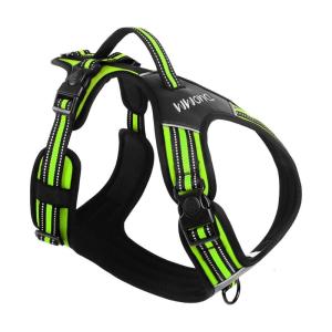 Comfortable Reflective Dog Chest and Shoulder Straps Ensure Safety for Dogs Cats During Training with Visibility