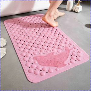 แผ่นอาบน้ำ ถ้วยดูด ความปลอดภัย แผ่นกันลื่น การระบายน้ำที่มีประสิทธิภาพ มัลติฟังก์ชั่น กันน้ำ