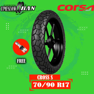 Ban Motor Moped (Motor Bebek) // CORSA CROSS S 70/90 Ring 17 Tubeless