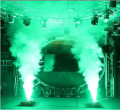 Ready Stocks/DMX Fog Machine Up Spray 1500W 3 In 1 RGB 24 LED DJ Smoke Machine Stage Wedding Smoke Maker Machine. 