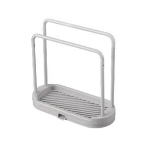 FREMRAG Universal Kitchen Storage Rack Water Drainage Double-Layer Dishwashing Cloth Drying Rack Tabletop Storage No-Drill Drain Rack Bathroom