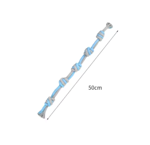 Dog Rope Toy Durable Cotton Knot Chew Toy for Small Medium Large Dogs Tug Play Choose Design