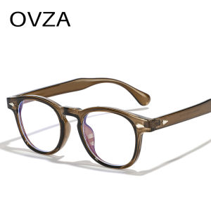 OVZA TR90 Optical Glasses Frame Women Anti Blue Ray Eyeglasses Men Computer Goggle Classic Style S2041