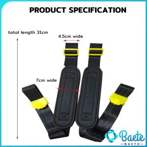 Baete Thickened Sponge Adjustable Sprayer Backpack Shoulder Sprayer Replacement Strap 1pair