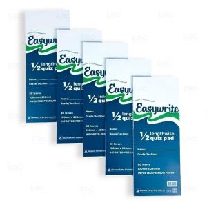 Grade-3 Easywrite 80 leaves Grade Pad Writing Paper Kids School Supplies advance Intermediate 1/2 Crosswise Lengthwise 4