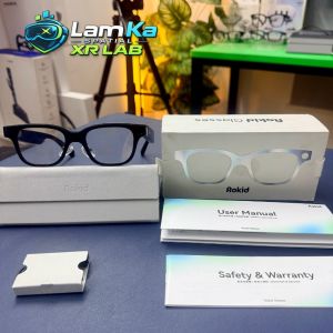 Smart Ai Glasses Rokid RV101-Kính Thông Minh Có Màn Hình HUD | Dịch Real-Time Camera POV 4K