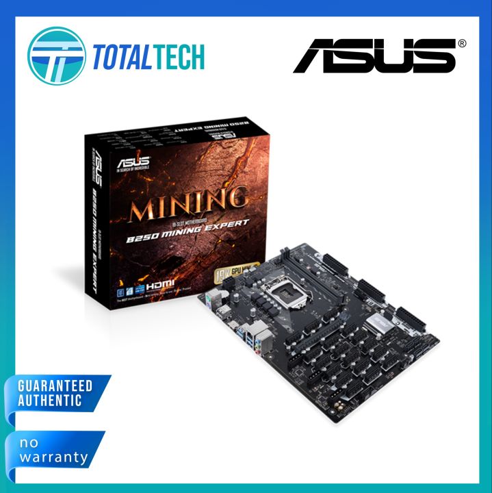 ASUS B250 Mining Expert Intel LGA-1151 ATX Mining Motherboard